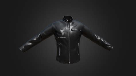 Leather Jacket 3d Model By Jsart 63a6940 Sketchfab