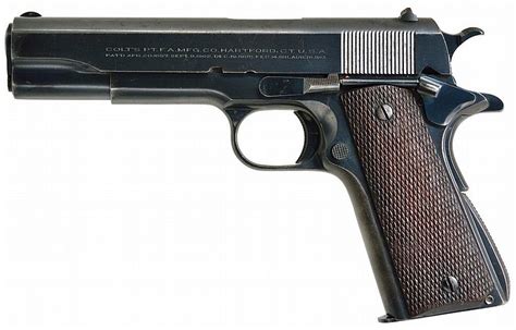 Colt 1911 A1 Pre Wwii Commercial Semi Auto Pistol