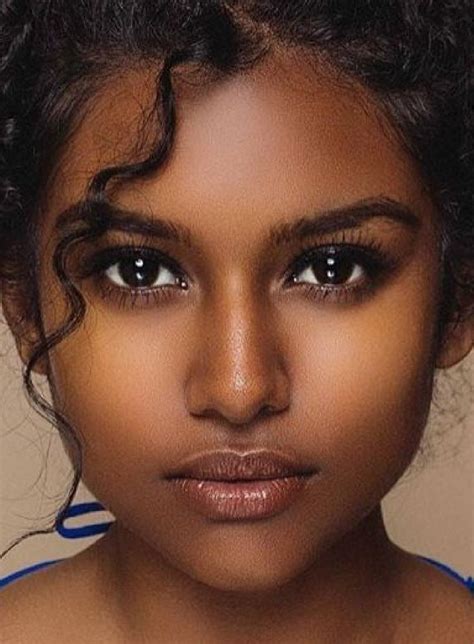 Beautiful Dark Skin Beautiful Black Girl Stunning Eyes Beautiful