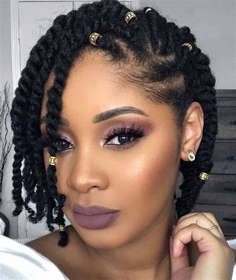 These are stylish and easy to do yourself. 25 Beautiful Natural Hairstyles You Can Wear Anywhere ...