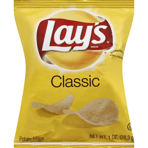 Lays® Classic Potato Chips 1 Oz Bag Potato Superlo Foods