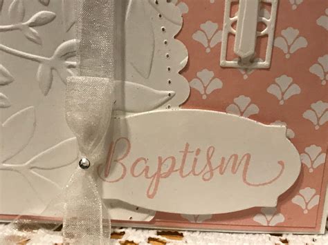 Baptism Card Congratulations On Your Baptism Card Girl Etsy