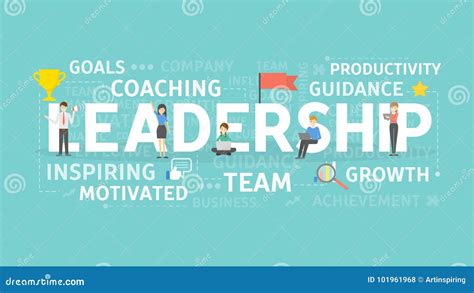 Leadership Concept Illustration Stock Vector Illustration Of