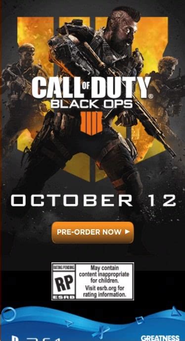 Call Of Duty Black Ops 4 Cover Art Leaked Before Official Reveal