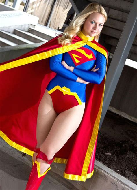 Sexy Tight Supergirl Cosplay Halloween Superhero Costume SPM1610