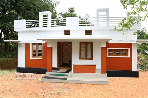 750 Square Feet 2 Bedroom Home For 12 Lakhs In 4 Cent Plot Kerala