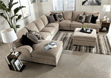 Sectional couches are large, customizable, cushioned sofas with enough seating to fit the whole family and then some. Furniture: Have A Cozy Living Room With Inexpensive Yet ...