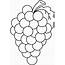 Download High Quality Grape Clipart Black And White Transparent PNG 