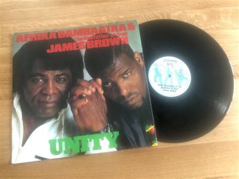 Afrika Bambaataa James Brown Unity Vinyl Tommy Boy Electro Funk Ebay