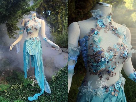 Water Sprite Dress By Lillyxandra On Deviantart Fairy Dress Fantasy