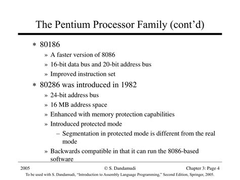 Ppt The Pentium Processor Powerpoint Presentation Free Download Id