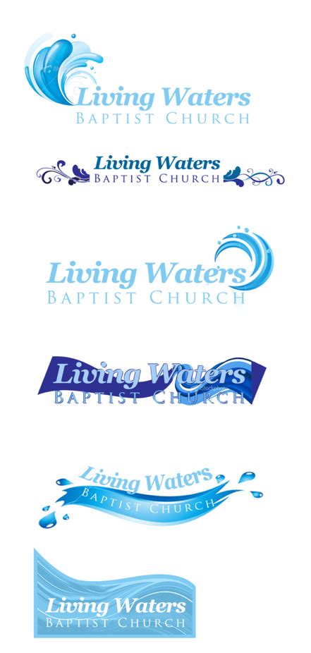 Brand Image For Living Waters Plumbing Logo Design Water Logo