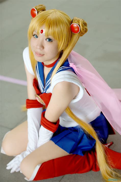 Bishoujo Senshi Sailor Moon Blonde Hair Boots Cosplay Elbow Gloves Gloves Pantyhose Pleated