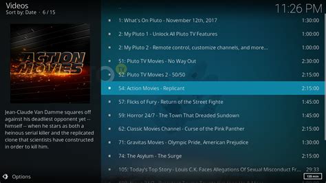 Looking through the pluto tv guide, channels are separated into groups by similarity. Pluto.tv Add-on for Kodi: Installation and Guided Tour