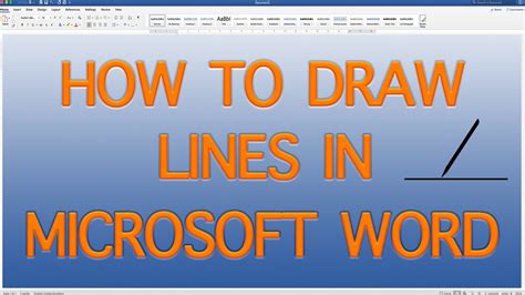 You can use the essential features of edraw max online for free, so use it while you. How to draw lines in Microsoft Word. Draw lines in Word ...