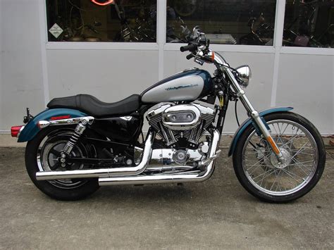 2004 Harley Davidson® Xl1200c Sportster® 1200 Custom Teal Blue And