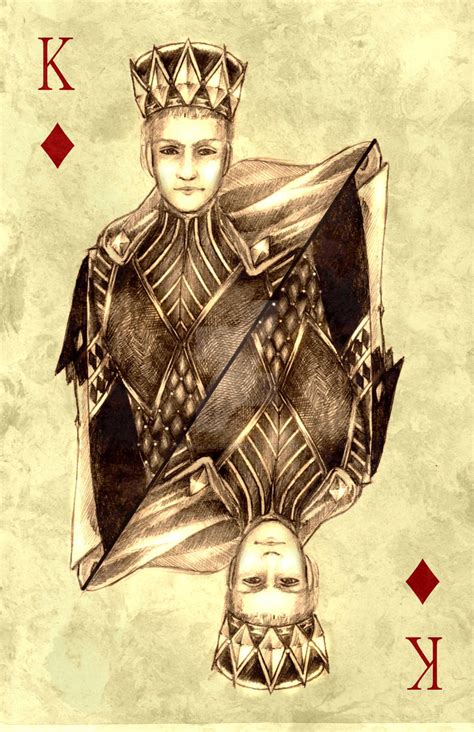 Cards King Of Diamonds By Katheairene On Deviantart