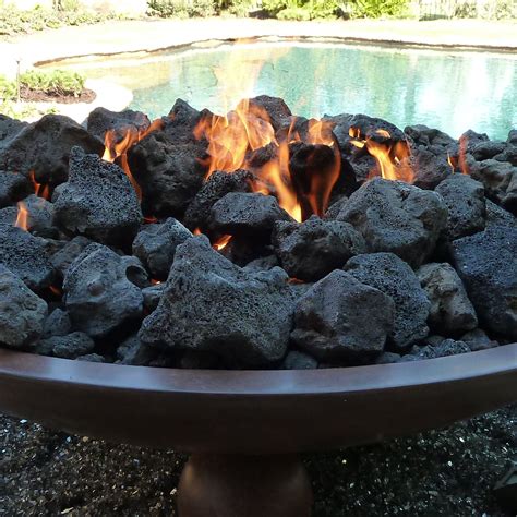 What kind of lava rock for fire pit. Fire pit lava rock- perfect for any outdoor fire bowl or ...