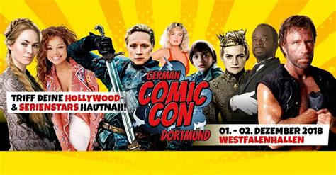 German Comic Con 2018 Dortmund Darkstarsde Event Tipp