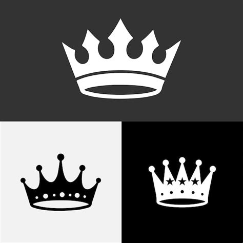 Premium Vector Creative Crown Concept Logo Design Template
