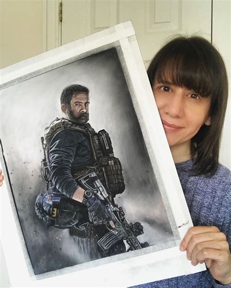 Ghost Call Of Duty Pastel Pencil Drawing Drawing By Rachel Maytum My