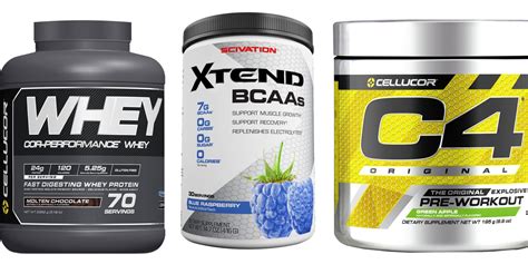 Load Up On Fitness Supplements From 7 Today At Amazon Whey Protein