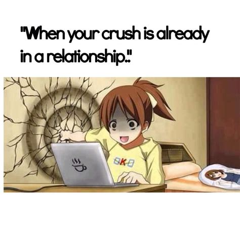 When Your Crush Is Already In A Relationship Anime Amino