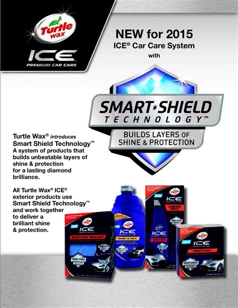 Turtle Wax Ice Smart Shield Technology