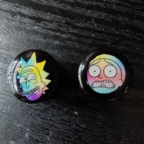 Rick And Morty Jewelry Rick Morty Gauges Poshmark