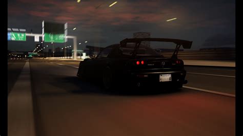 Assetto Corsa Mazda RX 7 FD Shuto Run Wangan Midnight YouTube