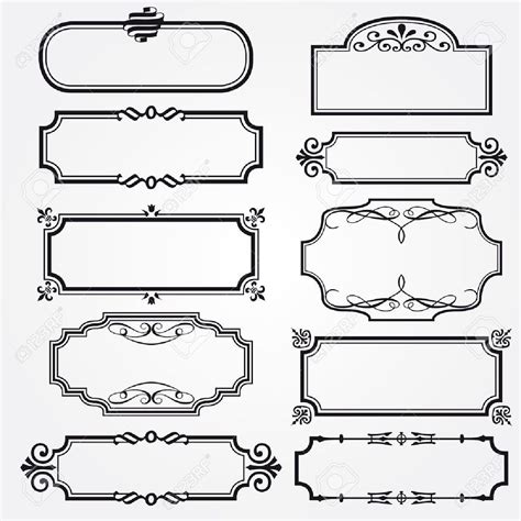 Vector Decorative Ornate Design Elements And Calligraphic Page Royalty