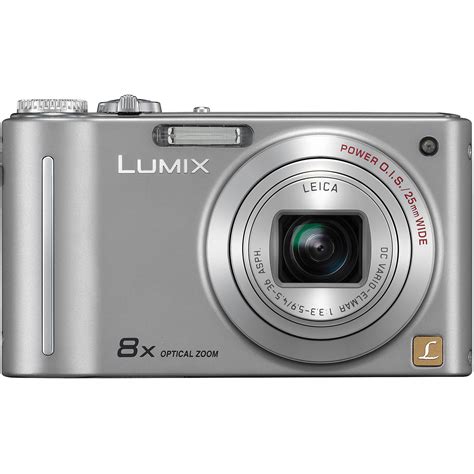 Panasonic Lumix Dmc Zr1 Digital Camera Silver Dmc Zr1s Bandh