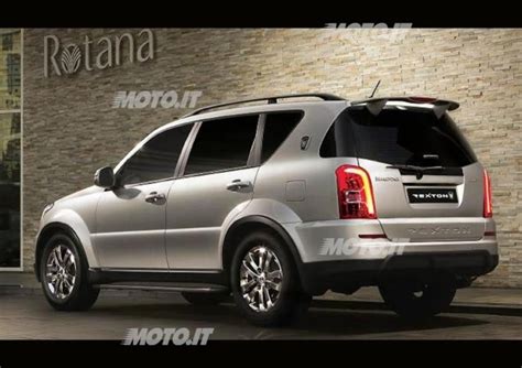 Ssangyong Rexton W Il Restyling News Automoto It