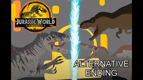 Jurassic World Dominion Alternative Ending Spinosaurus And Rexy Vs Giganotosaurus Dc2