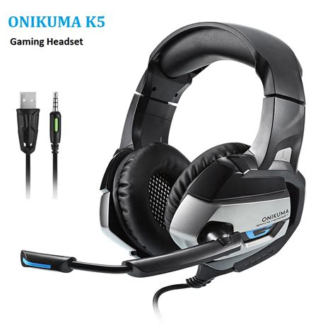 Onikuma K5 Stereo Gaming Headset Deep Bass Gaming Over Ear