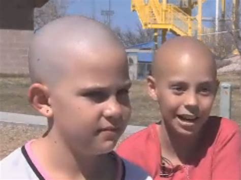 Colorado Girl Shaves Head For Pal With Cancer Gets Temporarily