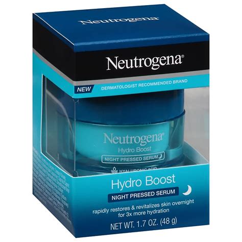 Neutrogena Hydro Boost Night Pressed Serum Shop Bath And Skin Care At H E B