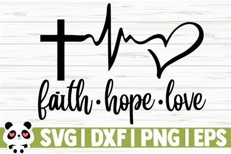 Faith Hope Love Graphic By Creativedesignsllc · Creative