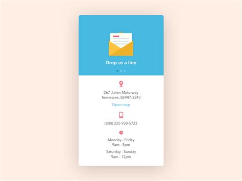 Contact Us By Kaitlyn Vu On Dribbble
