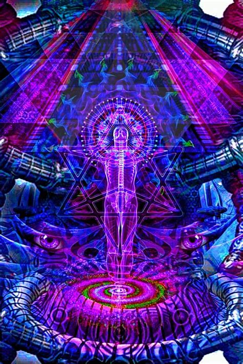 Pin By Blated On Sacred Geo Psychedelic Art Trippy
