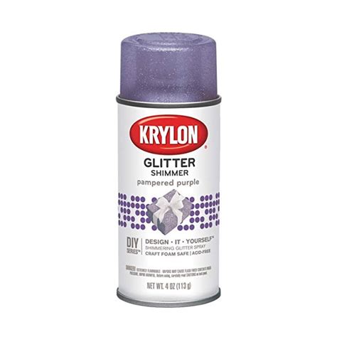Krylon Glitter Spray Paint Purple Ebay