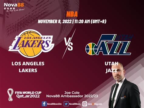 Lakers To Get First Road Win Vs Jazz Nova88