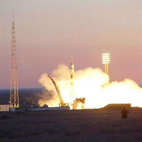 Soyuz Tma 6 Successfully Launched Eneide Vittori Mission Human