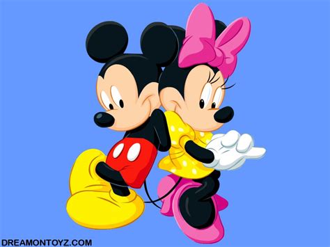 Free Cartoon Graphics Pics S Photographs Mickey And Minnie