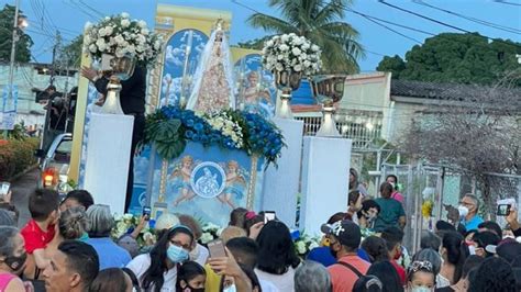 Imagen De La Virgen Del Valle Recorrió En Procesión 16 Sectores De Maturín