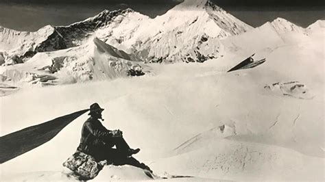 George Mallory Ive Got My Pipe And Hat — Right Lets Climb Everest