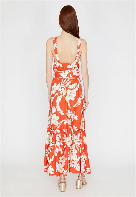 Платье Koton цвет оранжевый Ko008ewjmup3 — купить в интернет