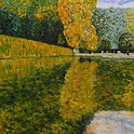 Schonbrunn Park by Gustav Klimt for sale : Jacky Gallery, Oil paintings ...