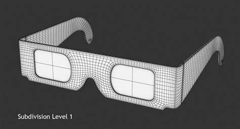 3d glasses by hdpoly