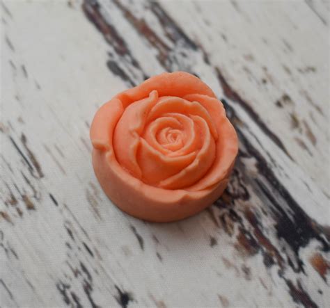 Rose Flower Handmade Soap Shaped Soap Soap Favors Glycerin Etsy